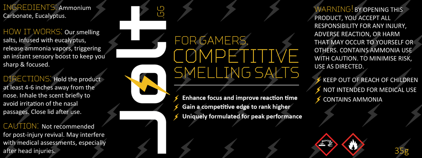 Jolt.GG Smelling Salts